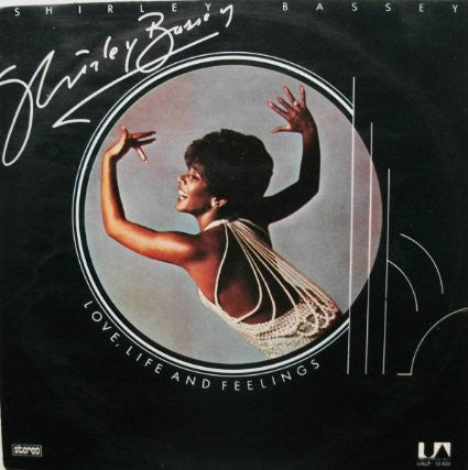 Shirley Bassey ‎– Love, Life And Feelings - Vinyl LP Opened - Very-Good (VG+) Condition - C-Plan Audio
