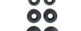 ALO Audio Silicone Eartips for Earphones - Medium - Pack of 3 Pairs - C-Plan Audio