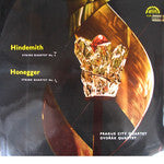Hindemith*, Honegger*, Prague City Quartet*, Dvořák Quartet ‎– String Quartet  - Vinyl LP Opened - Near Mint (NM) - C-Plan Audio